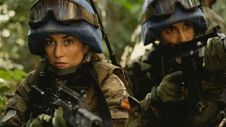 La actriz salmantina Silvia Alonso se luce en ‘Fuerza de Paz’