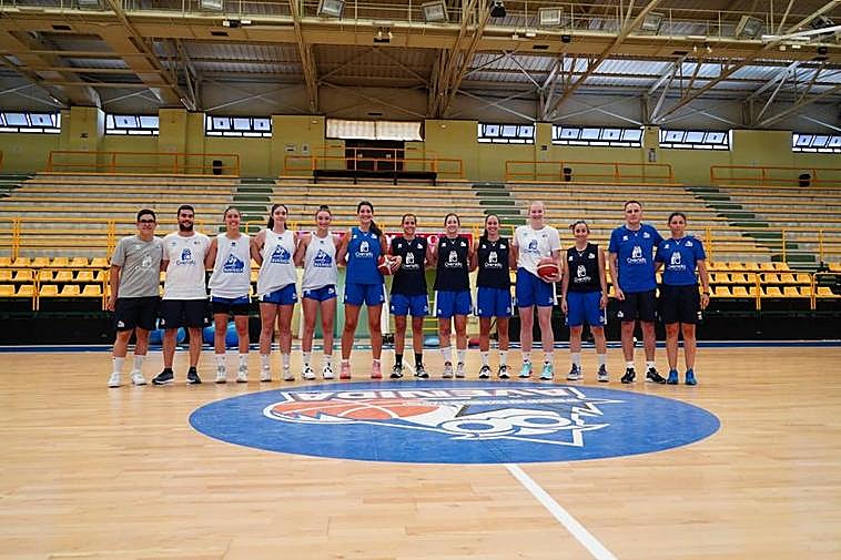 Primer entrenamiento del Perfumerías Avenida.