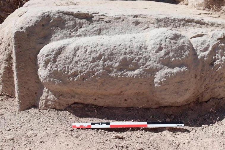 Descubren un relieve fálico en las excavaciones de un yacimiento en Córdoba