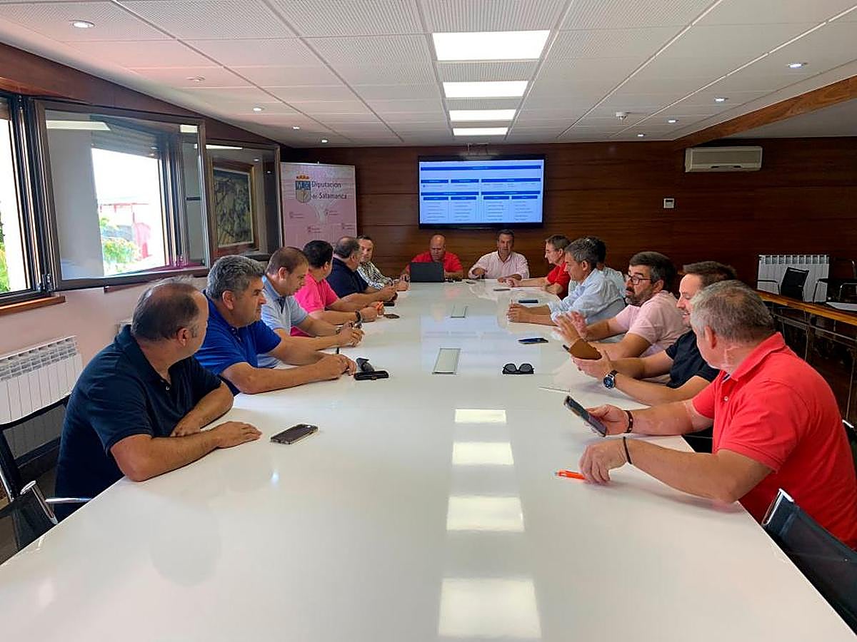 Mesa del cereal de la Lonja de Salamanca.