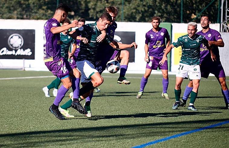 Encuentro entre Guijuelo y Palencia Cristo Atlético.