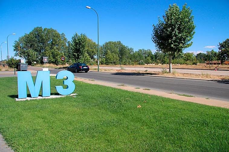 La parcela en la que se actuará está frente al edificio M3.