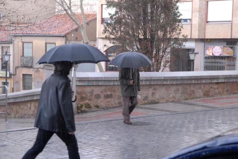 La lluvia regresa a Salamanca durante toda la semana.