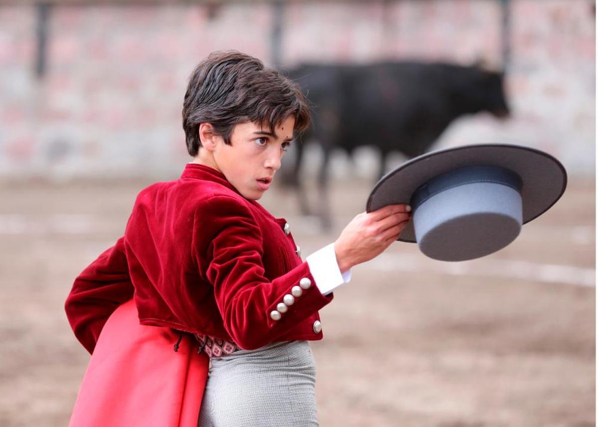 Marco Pérez, en uno de los festivales taurinos en los que tomó parte el pasado invierno en Quito.