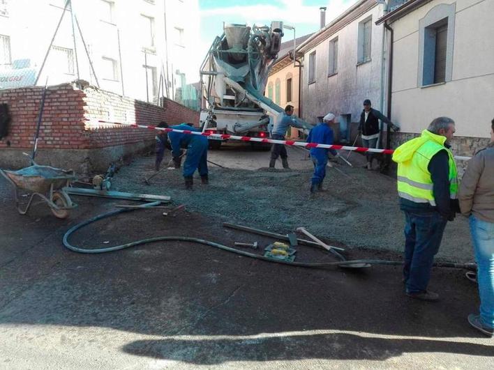 Obras en Navasfrías a cargo de la Diputación.