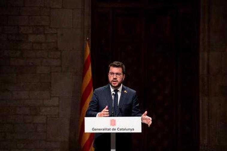 Pere Aragonès cesa a su vicepresidente y tensa el acuerdo de Gobierno catalán