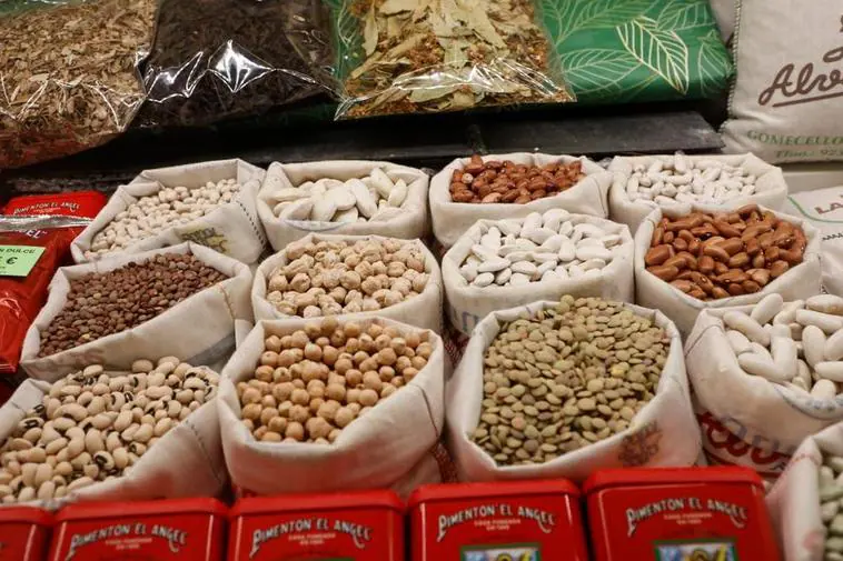 Las legumbres, los productos estrella que más se venden en esta época.