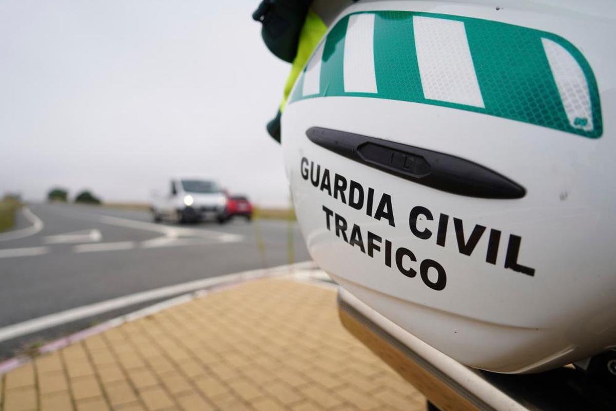 Un vehículo de la Guardia Civil