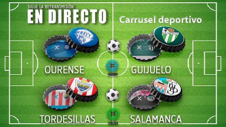 EN DIRECTO | Ourense 1-0 Guijuelo / Tordesillas 0-1 Salamanca UDS (final)