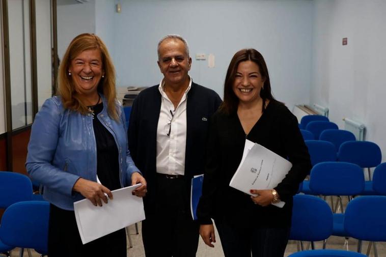 Carmen Sánchez Bellota, Chema Sánchez y Rosa Esteban