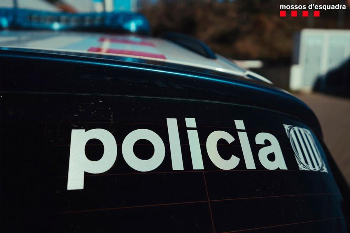 Un coche de Mossos d’Esquadra