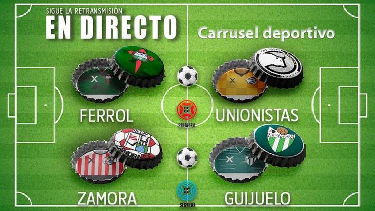 EN DIRECTO | Racing de Ferrol 0-1 Unionistas / Zamora 3-0 Guijuelo (FINAL)