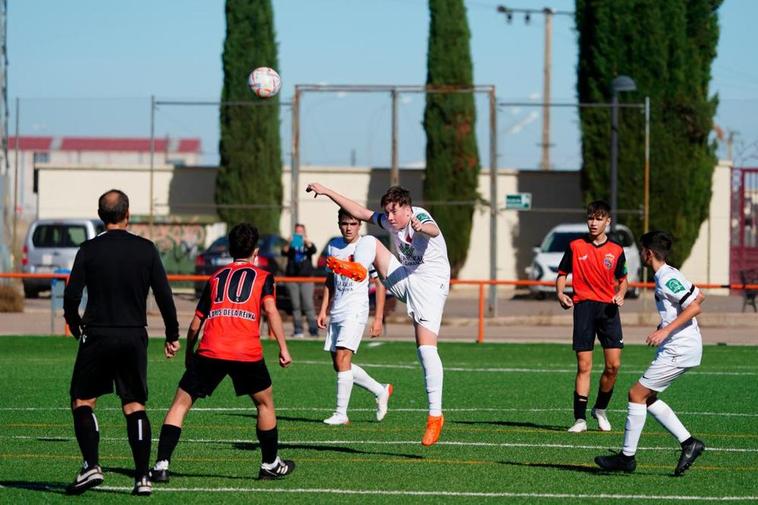 Las mejores imágenes de la sexta jornada del fútbol base de Salamanca