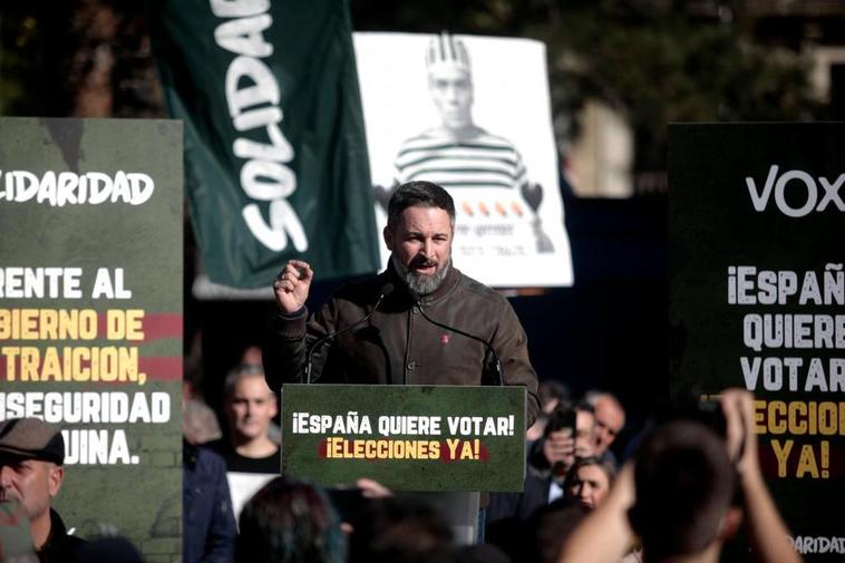 Santiago Abascal, líder de Vox