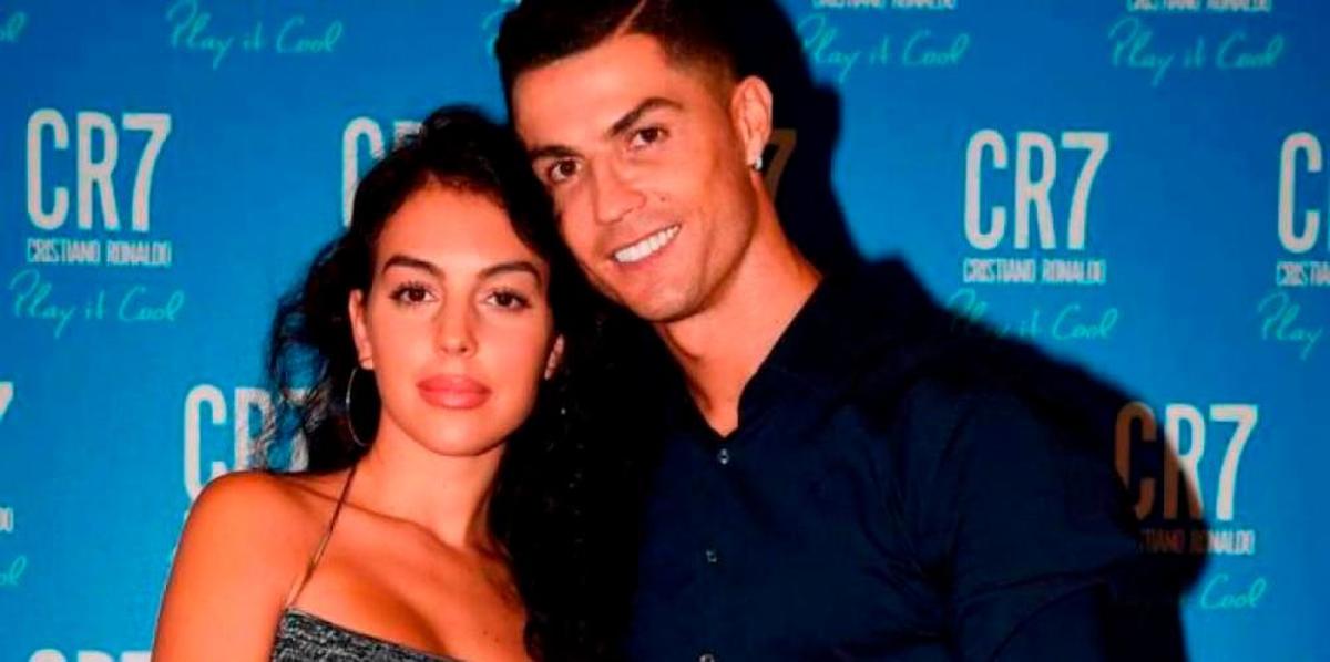 Georgina Rodríguez y Cristiano Ronaldo.