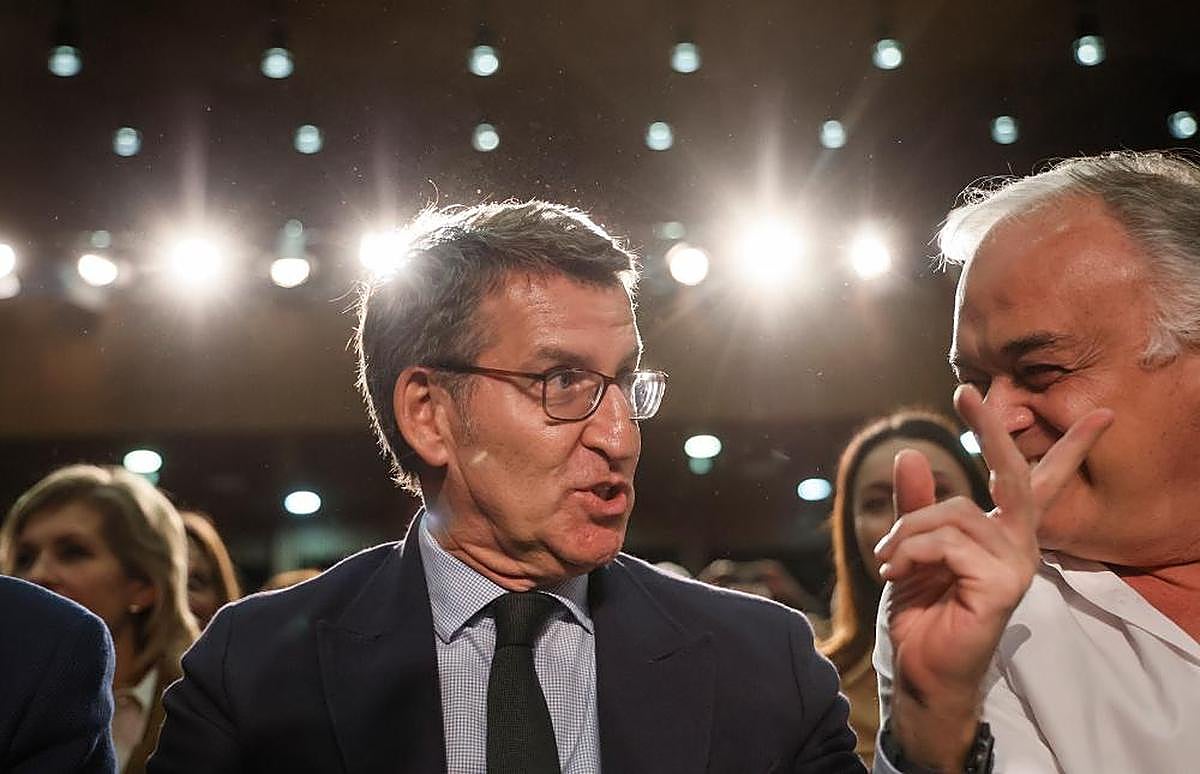 Alberto Núñez Feijóo, líder del Partido Popular