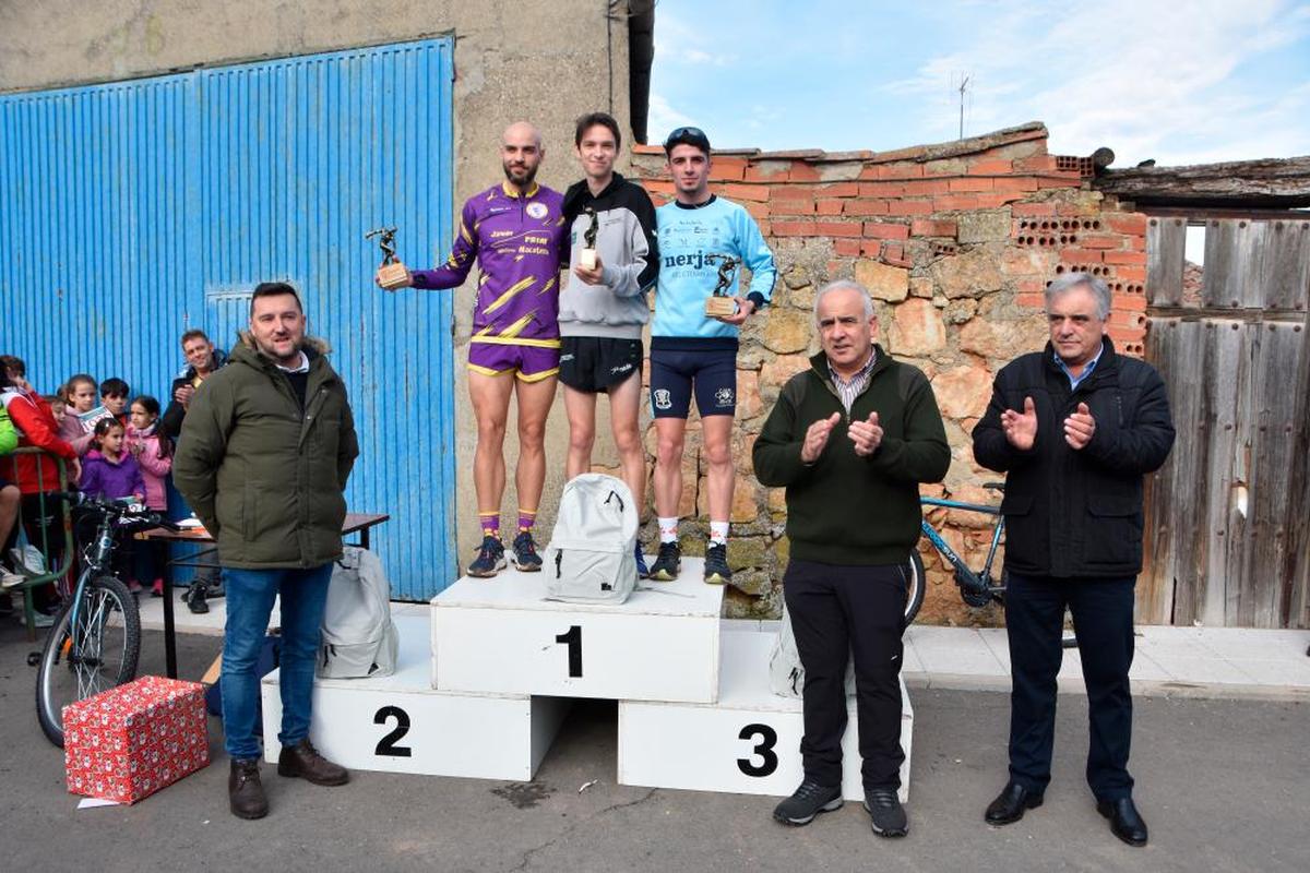 Los tres primeros de la absoluta masculina.