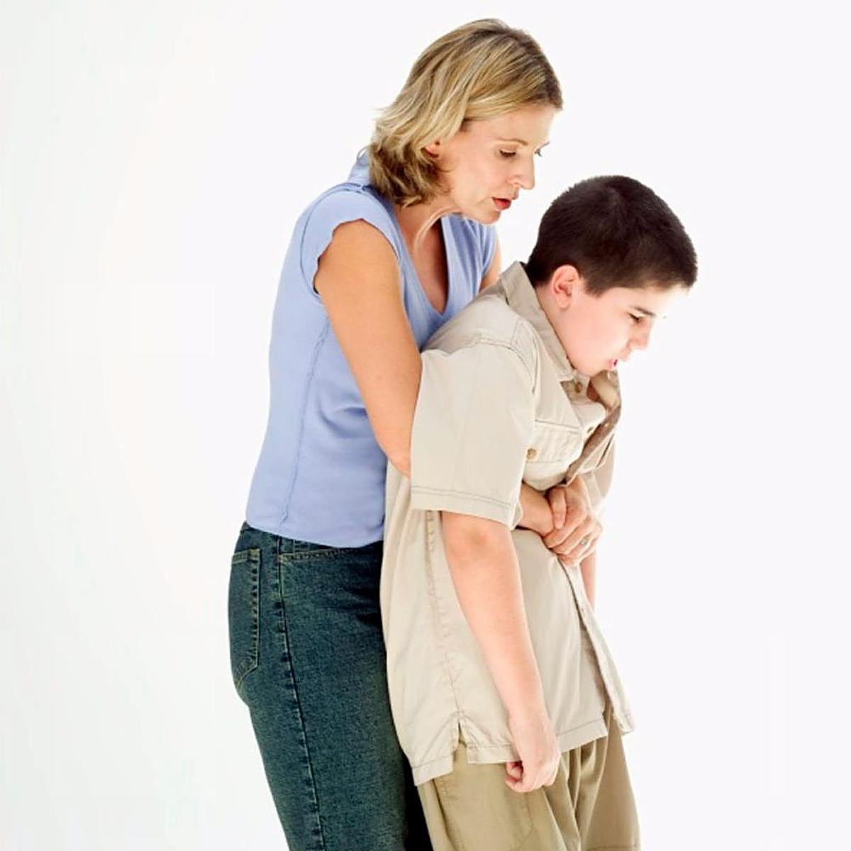 Un niño sufre un atragantamiento