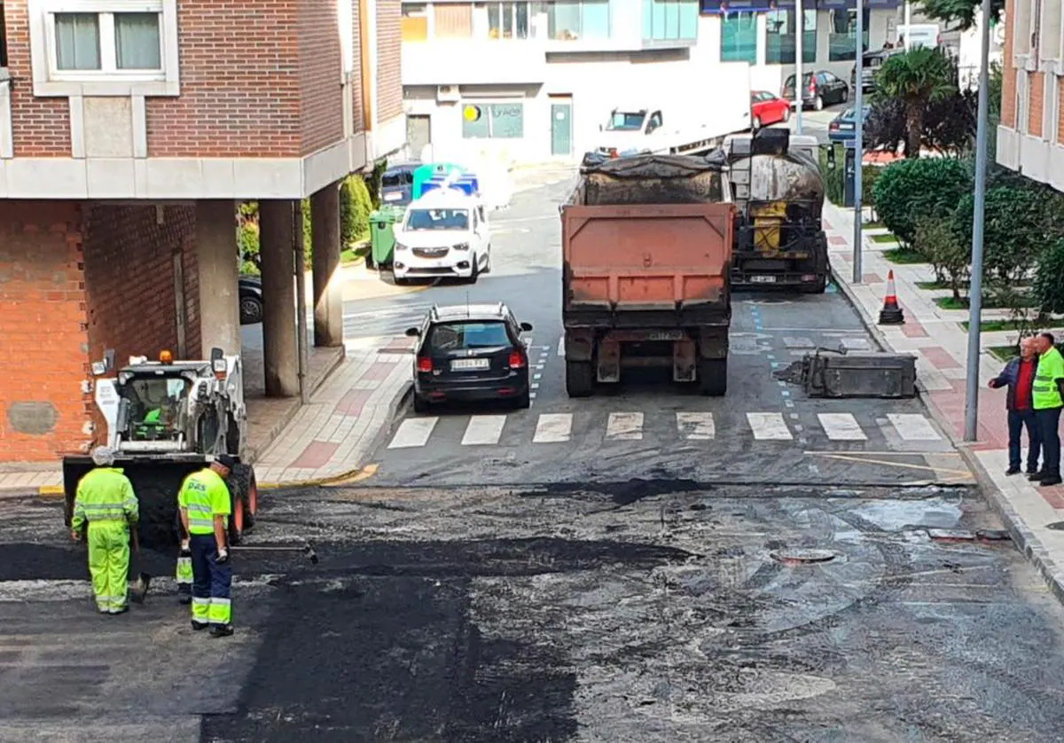 El asfaltado de la ciudad, aplazado hasta el próximo mes de febrero