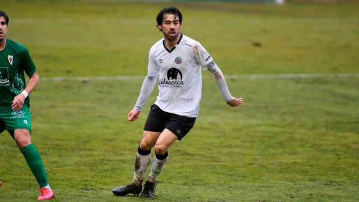 Javi Navas, en su anterior etapa en el Salamanca UDS.