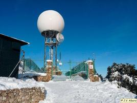 Uno de los quince radares meteorológicos de los que actualmente dispone la agencia.