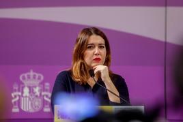 Ángela Rodríguez Pam, secretaria de Estado de Igualdad y contra la Violencia de Género