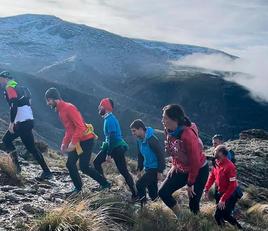 La Covatilla y su entorno fue el escenario para realizar las pruebas de la jornada de carreras de montaña