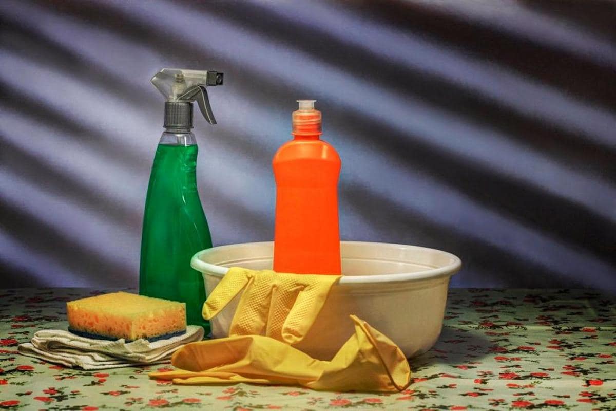 Elementos de limpieza casero