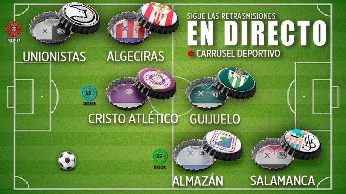 FINAL | Almazán-Salamanca UDS (2-1), Cristo Atlético-Guijuelo (3-0), Unionistas-Algeciras (0-0)