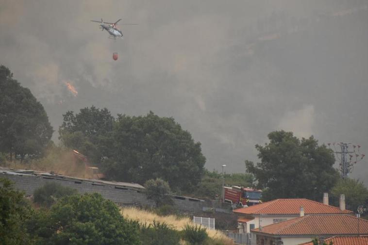 Las ayudas del Gobierno prometidas hace cinco meses por el incendio de Monsagro no llegan