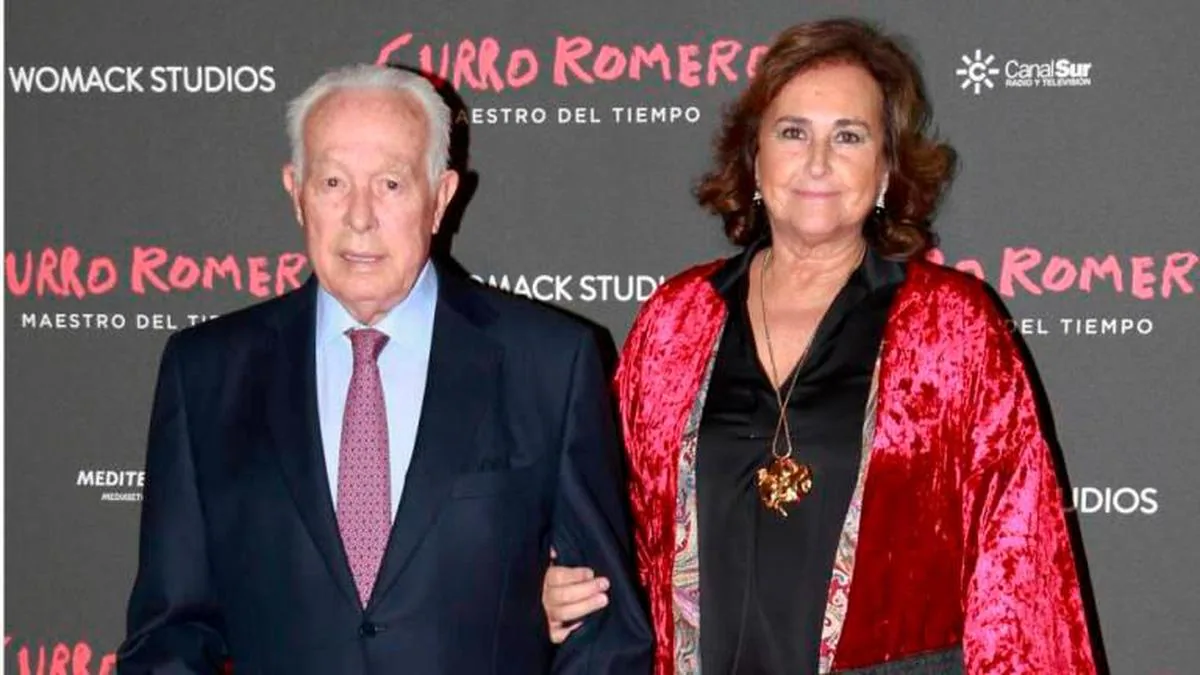 Curro Romero y Carmen Tello.