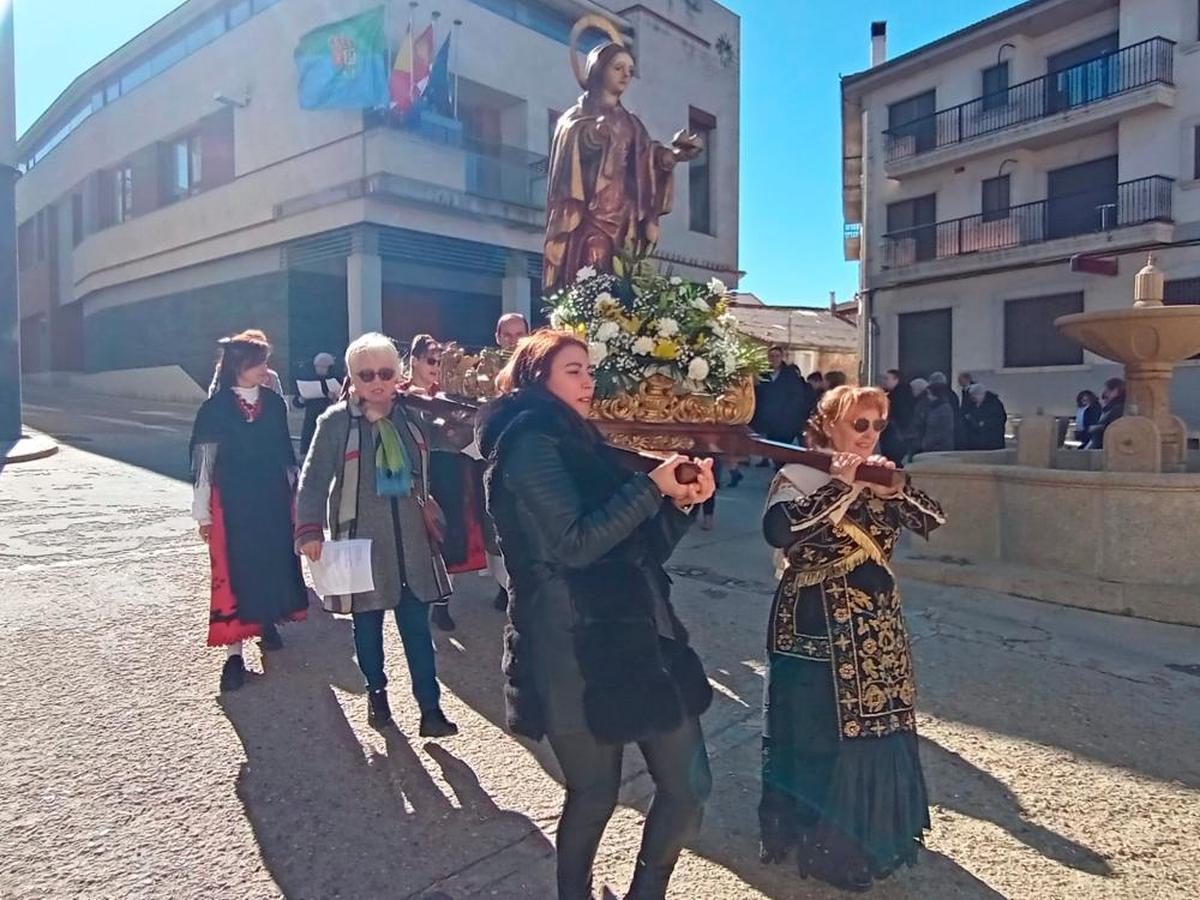 Celebración de Santa Águeda en Cespedosa de Tormes | TEL