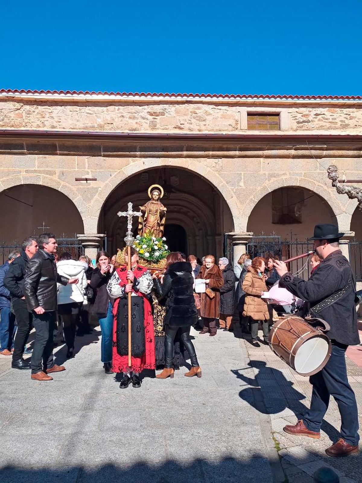 Celebración de Santa Águeda en Cespedosa de Tormes | TEL