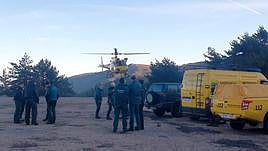 Una de las jornadas de búsqueda de José Antonio Martínez, el montañero desaparecido desde el 29 de diciembre