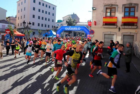 La salida tuvo lugar este año desde la plaza de Julián Coca