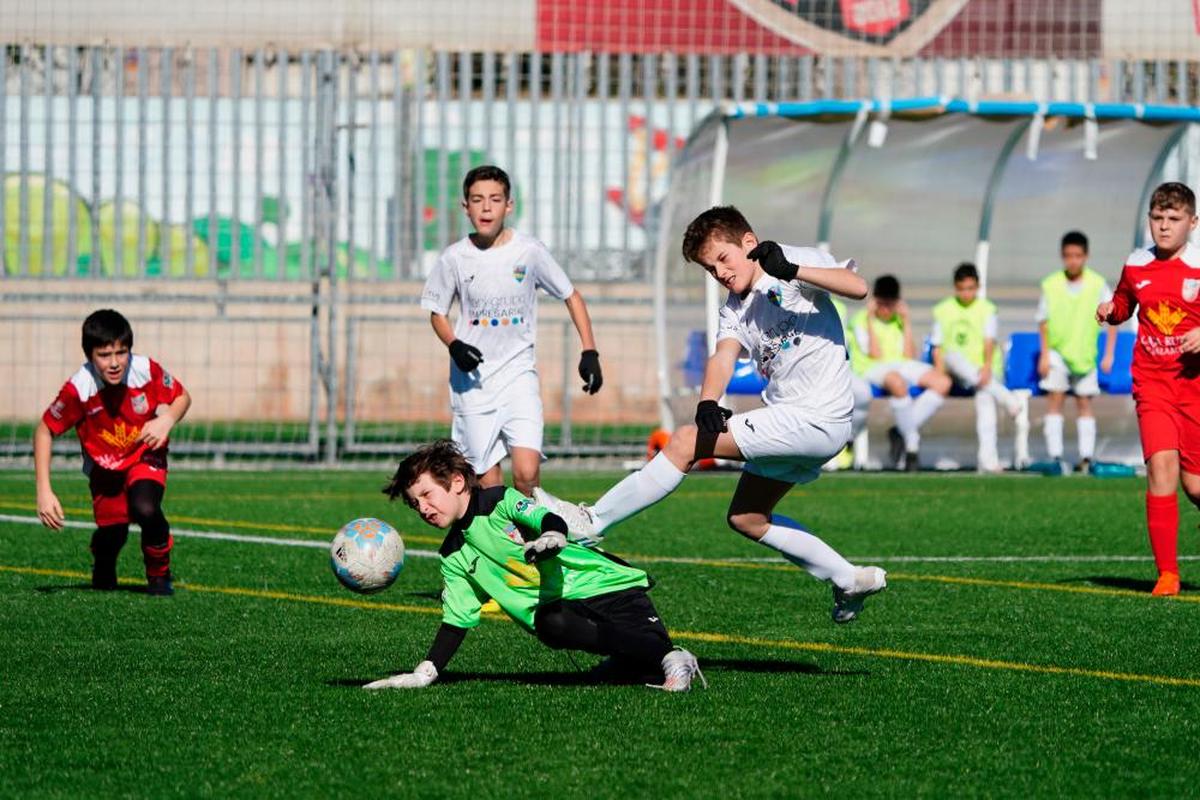 Las mejores imágenes de la decimoquinta jornada del fútbol base de Salamanca