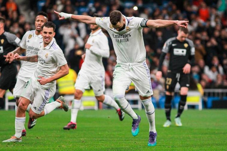 El Real Madrid regresa a LaLiga con goleada ante el Elche (4-0)