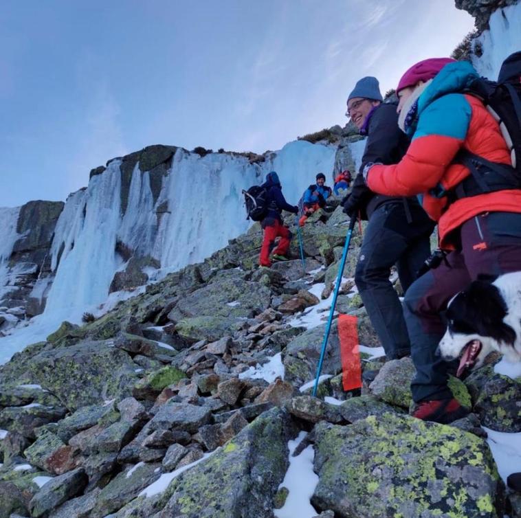 Las cascadas de hielo más altas de Salamanca