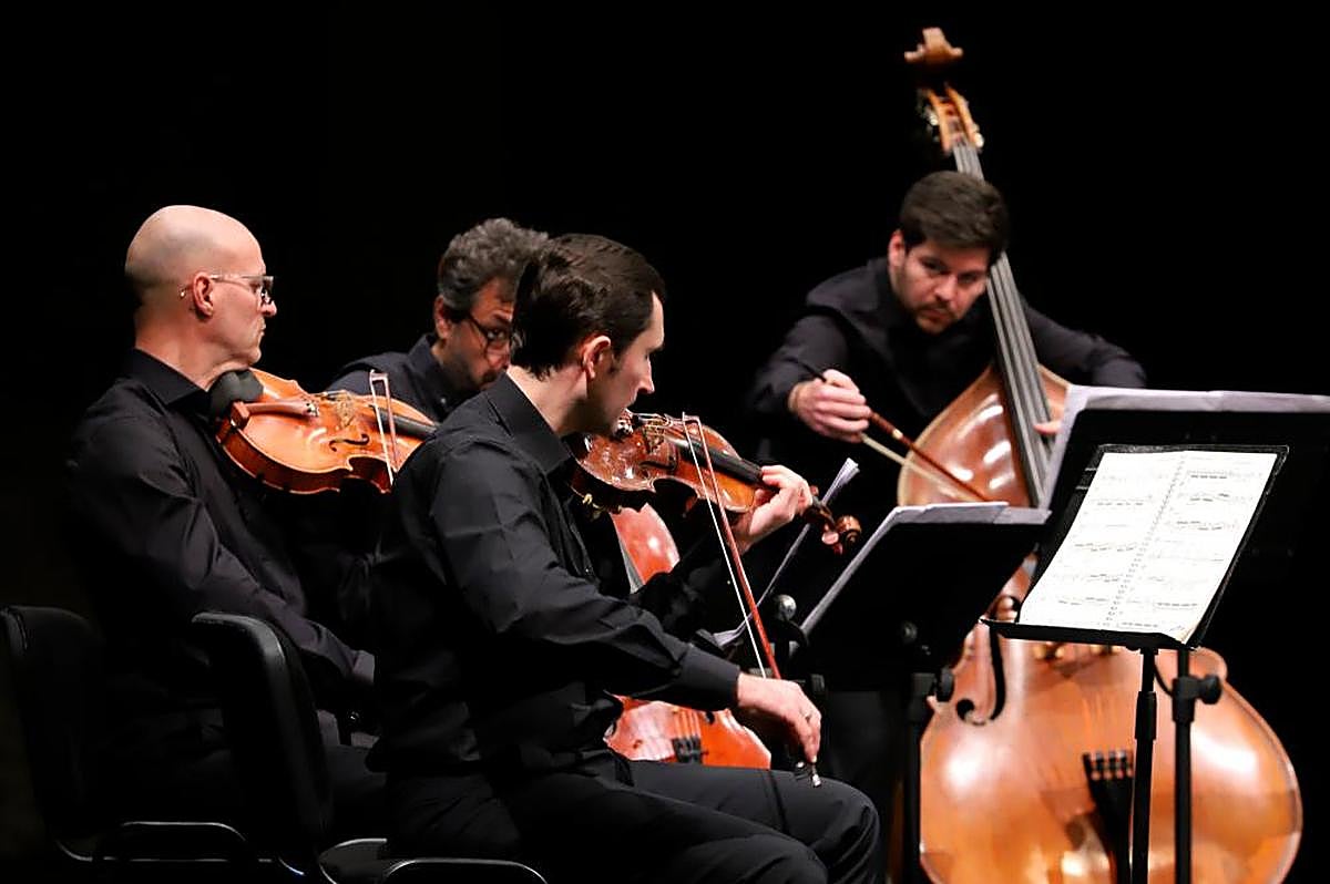Reciente actuación de la Orquesta Sinfónica de Castilla y León en el Teatro Liceo.