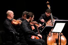 Reciente actuación de la Orquesta Sinfónica de Castilla y León en el Teatro Liceo.