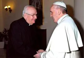 El Papa nombró cardenal a Fernando Vérgez hace menos de un año