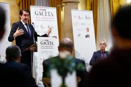 Juan Carlos Suárez-Quiñones, durante su intervención en el Foro GACETA.