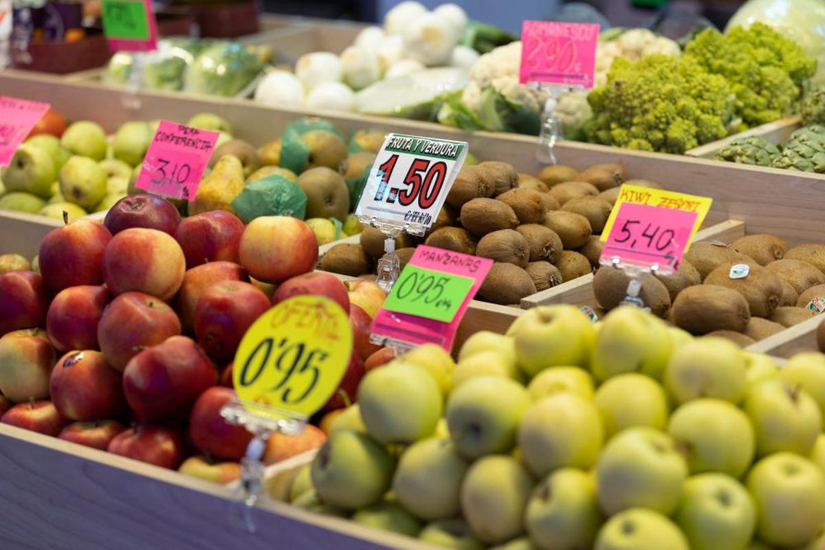 Una frutería de la ciudad de Salamanca.