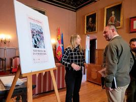 Beatriz Jorge, José Ramón Cid y Carlos García Medina, ayer en la presentación de La Charrada