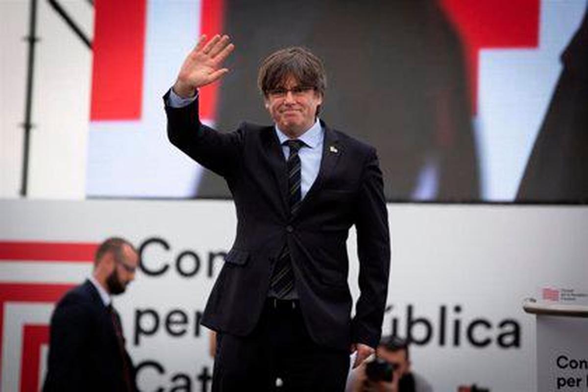 El ex presidente catalán Carles Puigdemont.