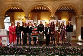 Participantes en el II Congreso de la Mujer de LA GACETA en el Casino de Salamanca.