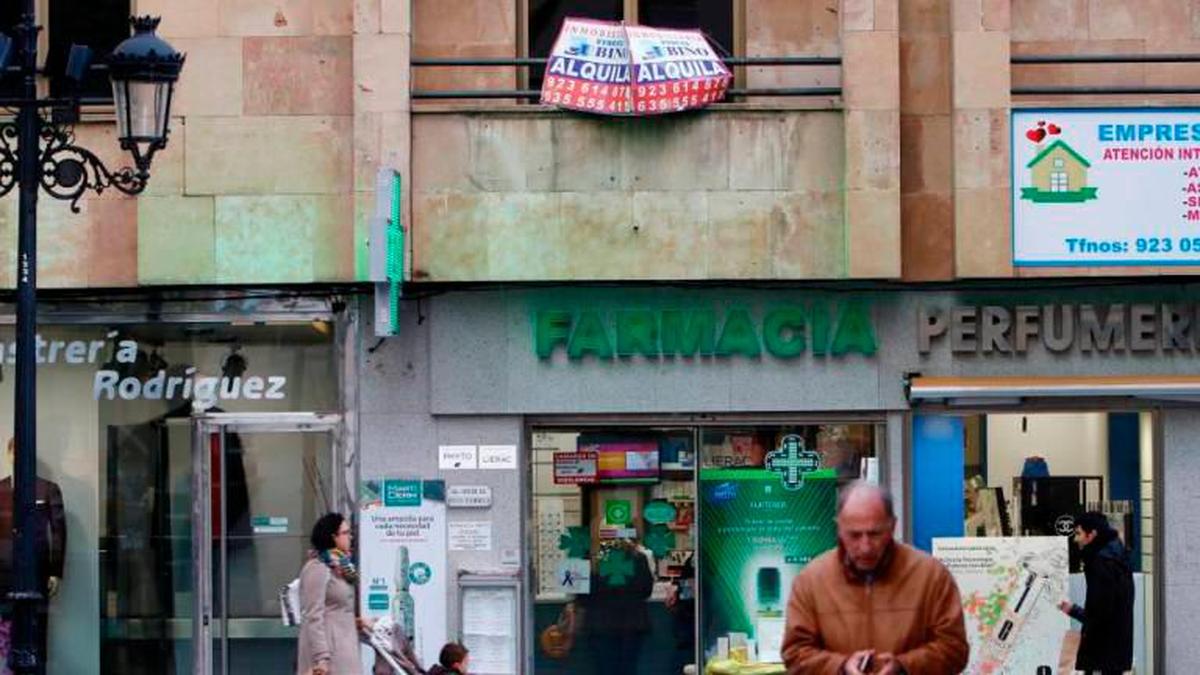 Un piso en alquiler en la ciudad de Salamanca.