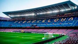 El Camp Nou, en una foto de archivo