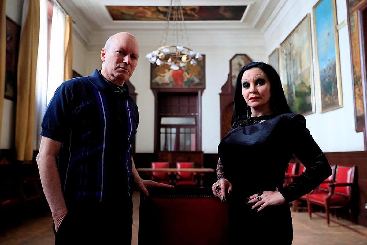 Nacho Canut y Alaska, componentes de Fangoria.