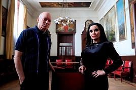 Nacho Canut y Alaska, componentes de Fangoria.